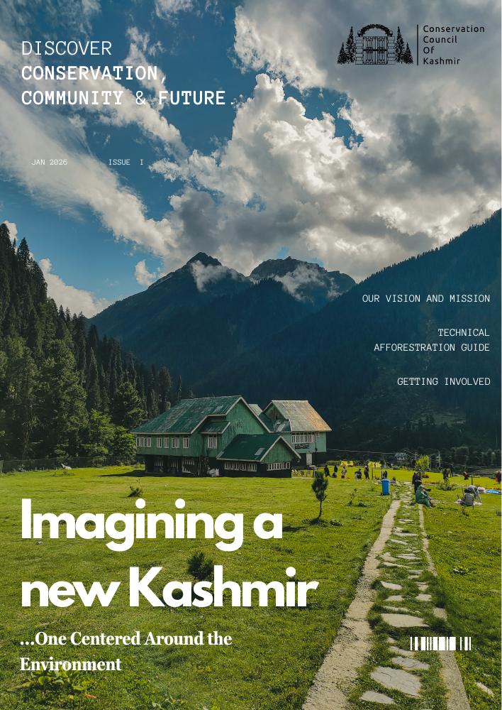 First edition magazine cover: Imagining a new Kashmir